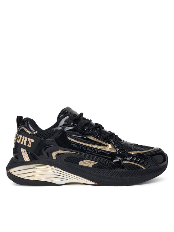 Plein Sport Sneakersy FAES USC0848 STE003N Czarny