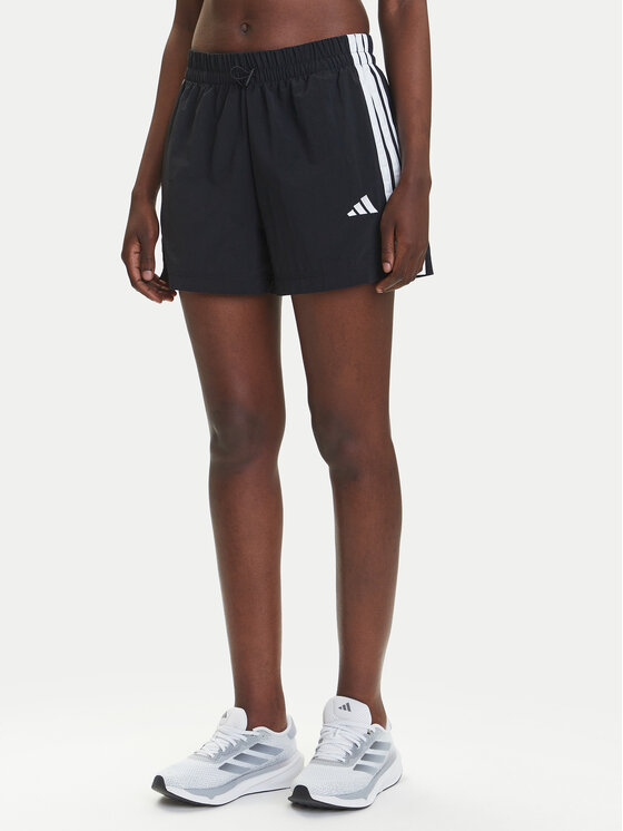 adidas Szorty sportowe Essentials 3-Stripes JE1309 Czarny Loose Fit