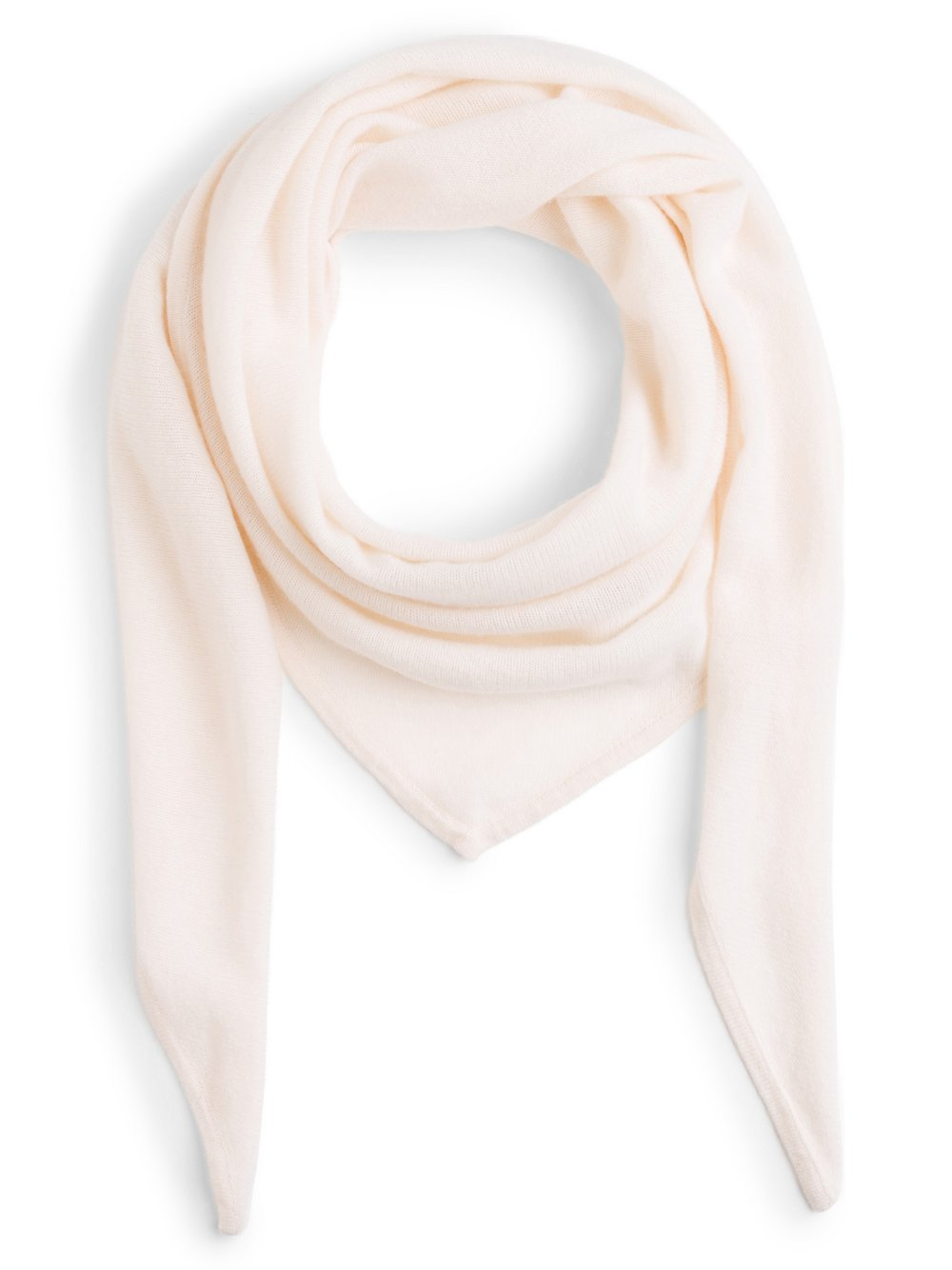 Marie Lund Szalik damski Kobiety Kaszmir biały, ONE SIZE