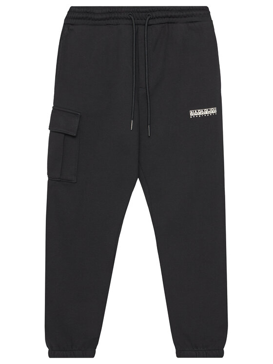 Napapijri Spodnie dresowe M-Inot NP0A891G D Czarny Regular Fit