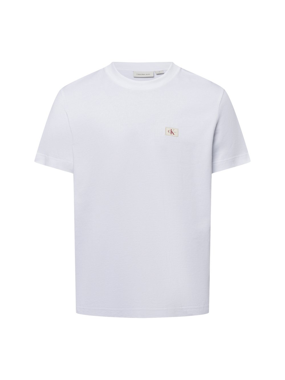 Calvin Klein Jeans Koszulka męska Mężczyźni Bawełna biały, XL