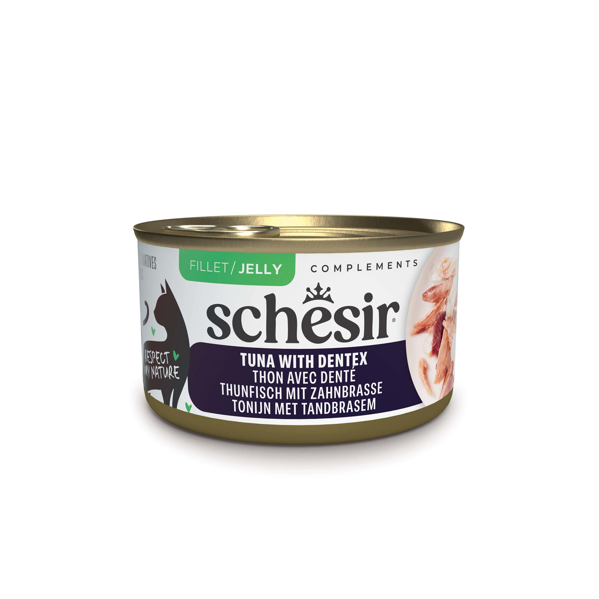 Korzystny pakiet Schesir Complements w galarecie, 24 x 70 g - Tuńczyk z doradą