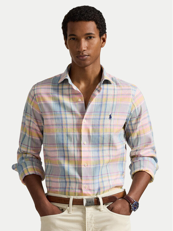 Polo Ralph Lauren Koszula 710B16699001 Kolorowy Custom Fit