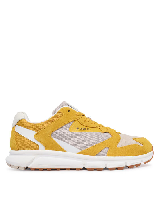 Tommy Hilfiger Sneakersy Outdoor Runner FM0FM05945 Żółty
