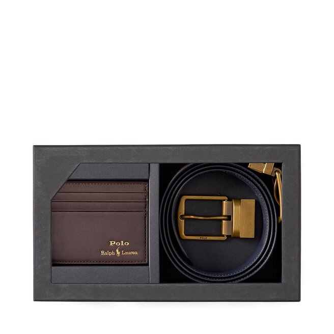 Zestaw etui na karty i pasek Polo Ralph Lauren