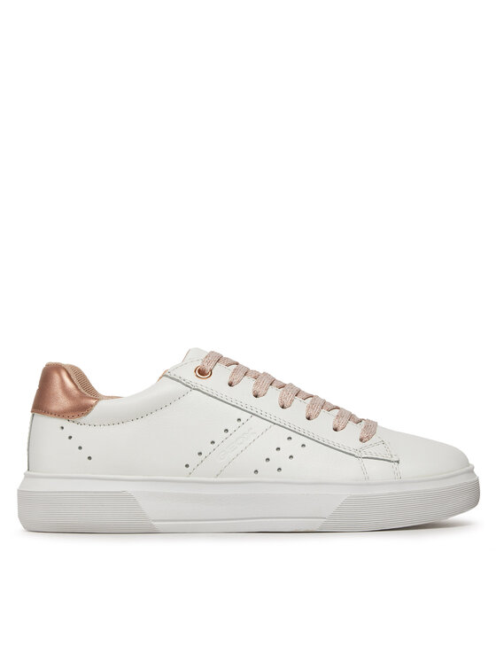 Geox Sneakersy J Nettuno Girl J45GCB 08554 C1Z8W D Biały