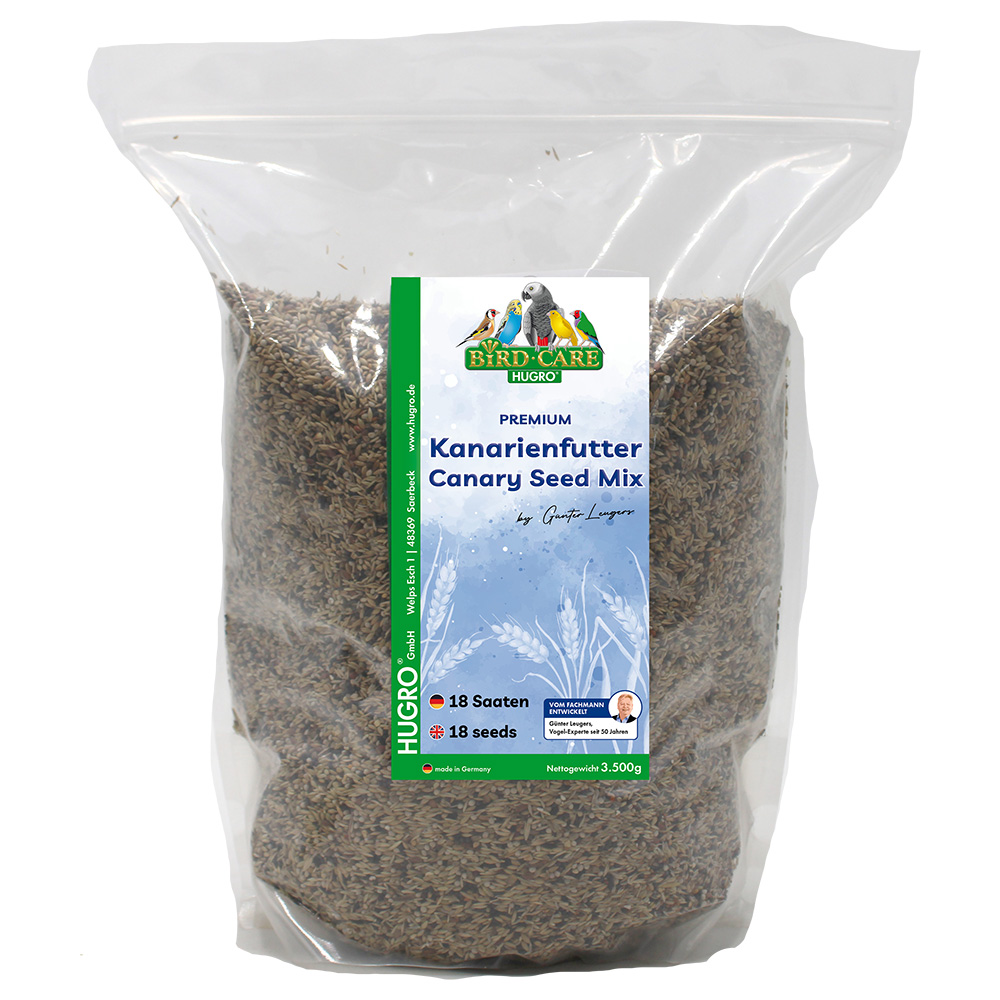 Hugro pokarm dla kanarków, 18 nasion - 3,5 kg