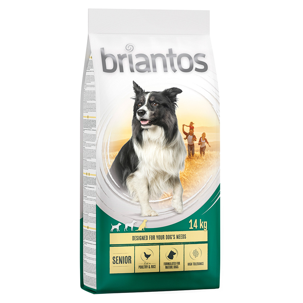 Briantos Senior, z drobiem i ryżem - 2 x 14 kg