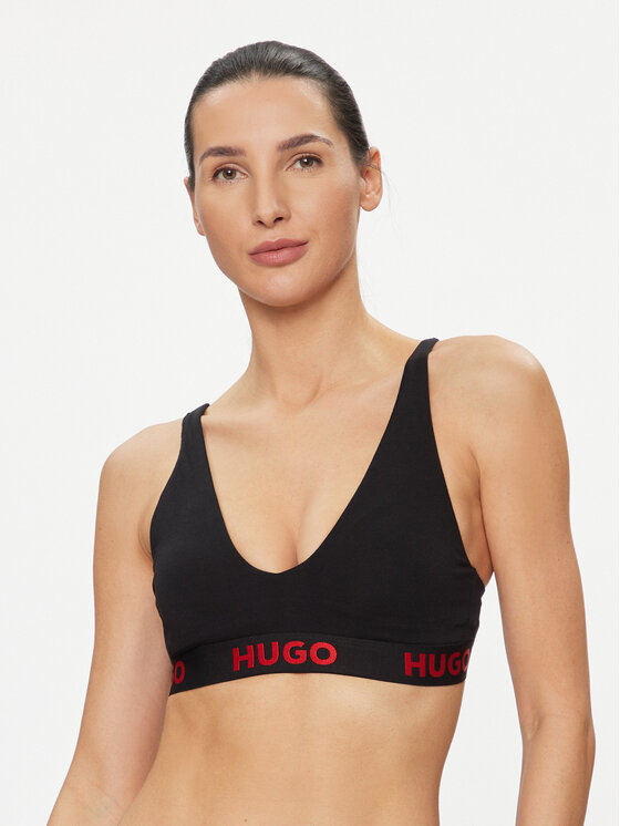 Hugo Biustonosz braletka Sporty 50495867 Czarny