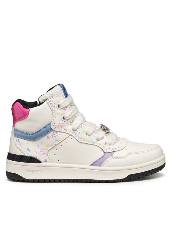 Geox Sneakersy J Washiba J56HXD 05404 C0653 D Biały