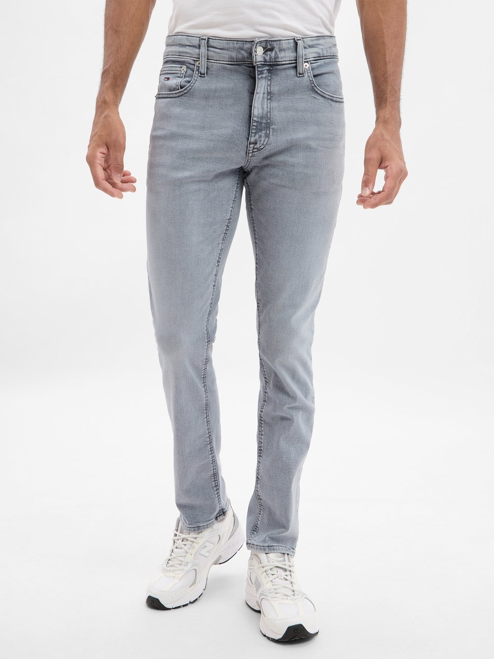 Tommy Jeans Dżinsy - Scanton Slim Mężczyźni szary, 34-34