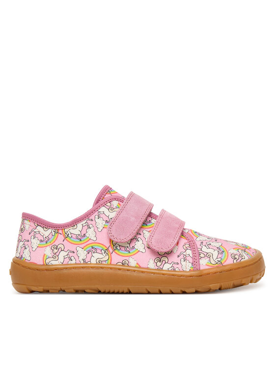 Froddo Kapcie Barefoot Canvas G1700440-12 D Różowy
