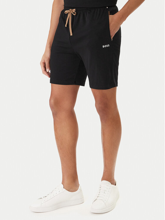 BOSS Szorty sportowe Mix&Match 50515314 Czarny Regular Fit