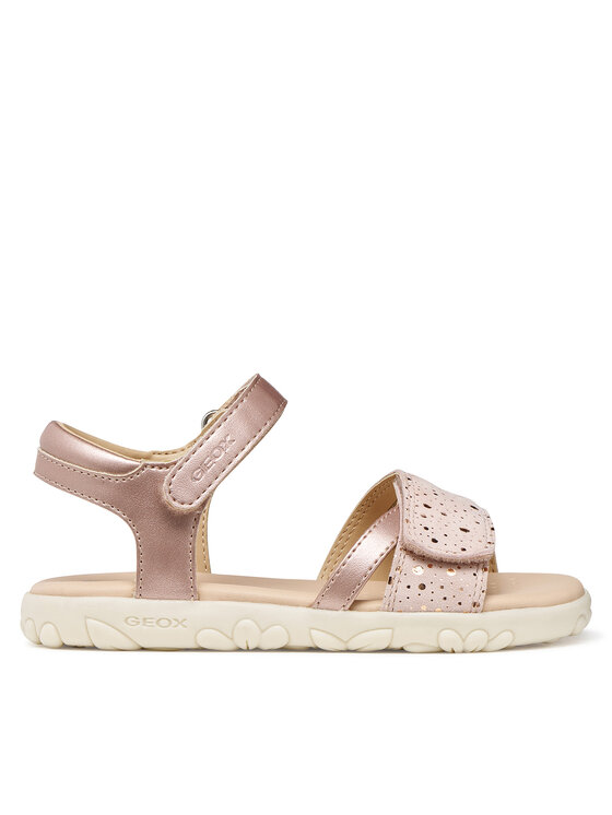 Geox Sandały J Sandal Haiti Girl J658ZC 0NFMA C8010 D Różowy