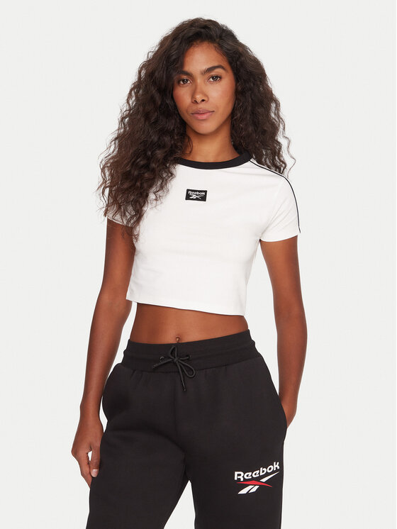 Reebok T-Shirt Laura RK25168CCW Biały Regular Fit