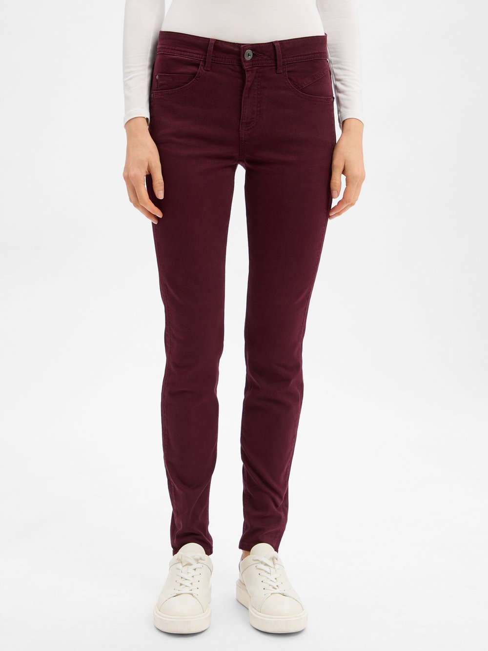 BRAX Dżinsy slim fit - Shakira Kobiety Bawełna czerwony, 40