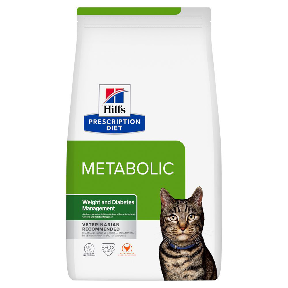 Hill's Prescription Diet Metabolic z kurczakiem - kontrola wagi i cukrzycy - 1,5 kg