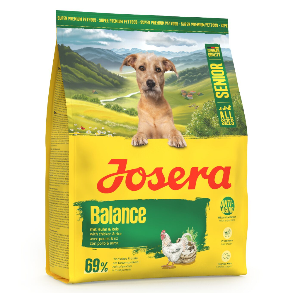 Josera Senior Balance, kurczak i ryż - 900 g