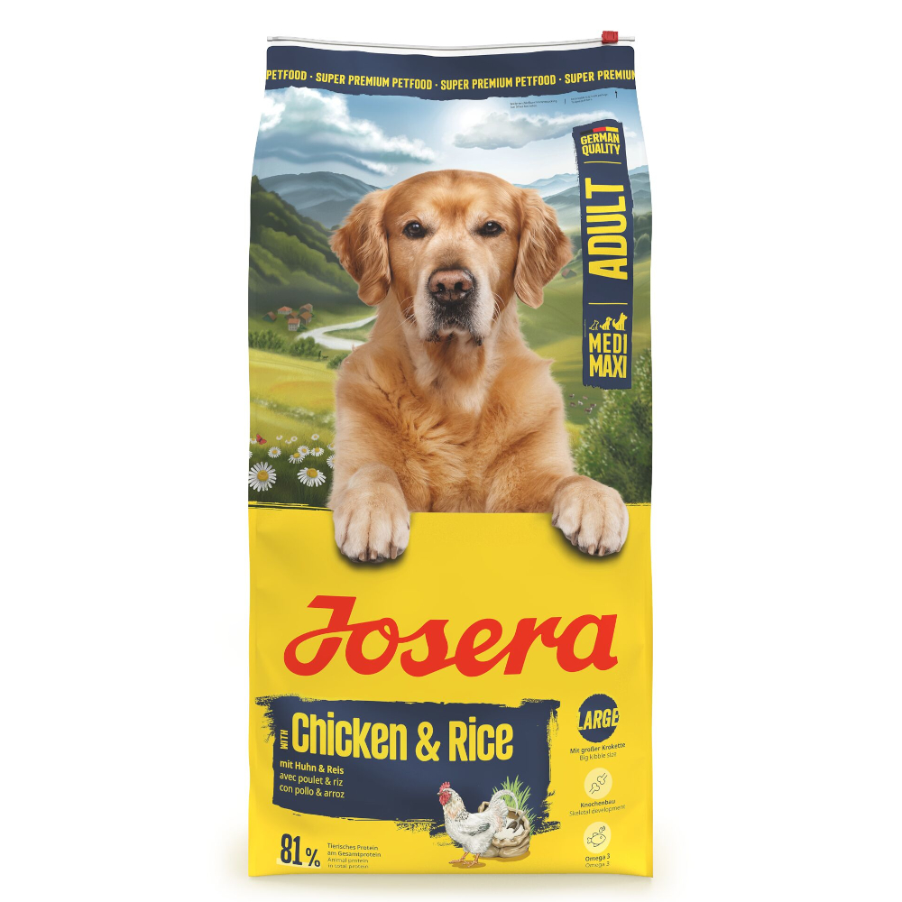Josera Medi/Maxi Adult, kurczak i ryż - 12,5 kg