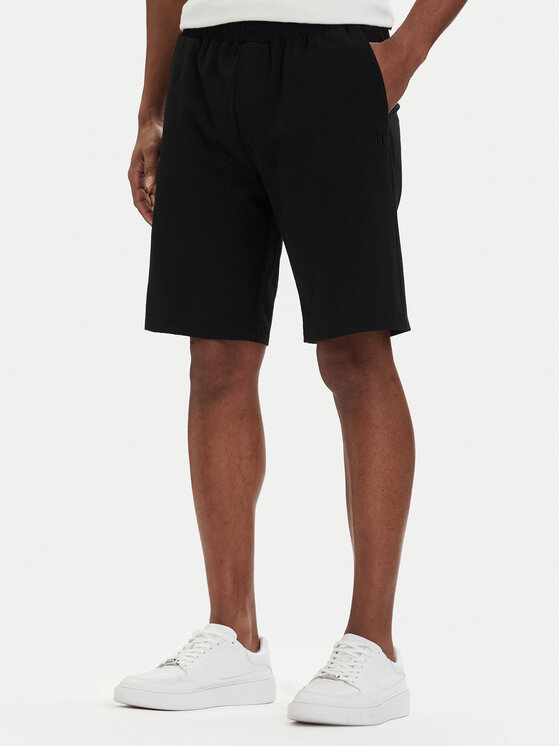 KARL LAGERFELD Szorty sportowe 265701 562034 Czarny Regular Fit