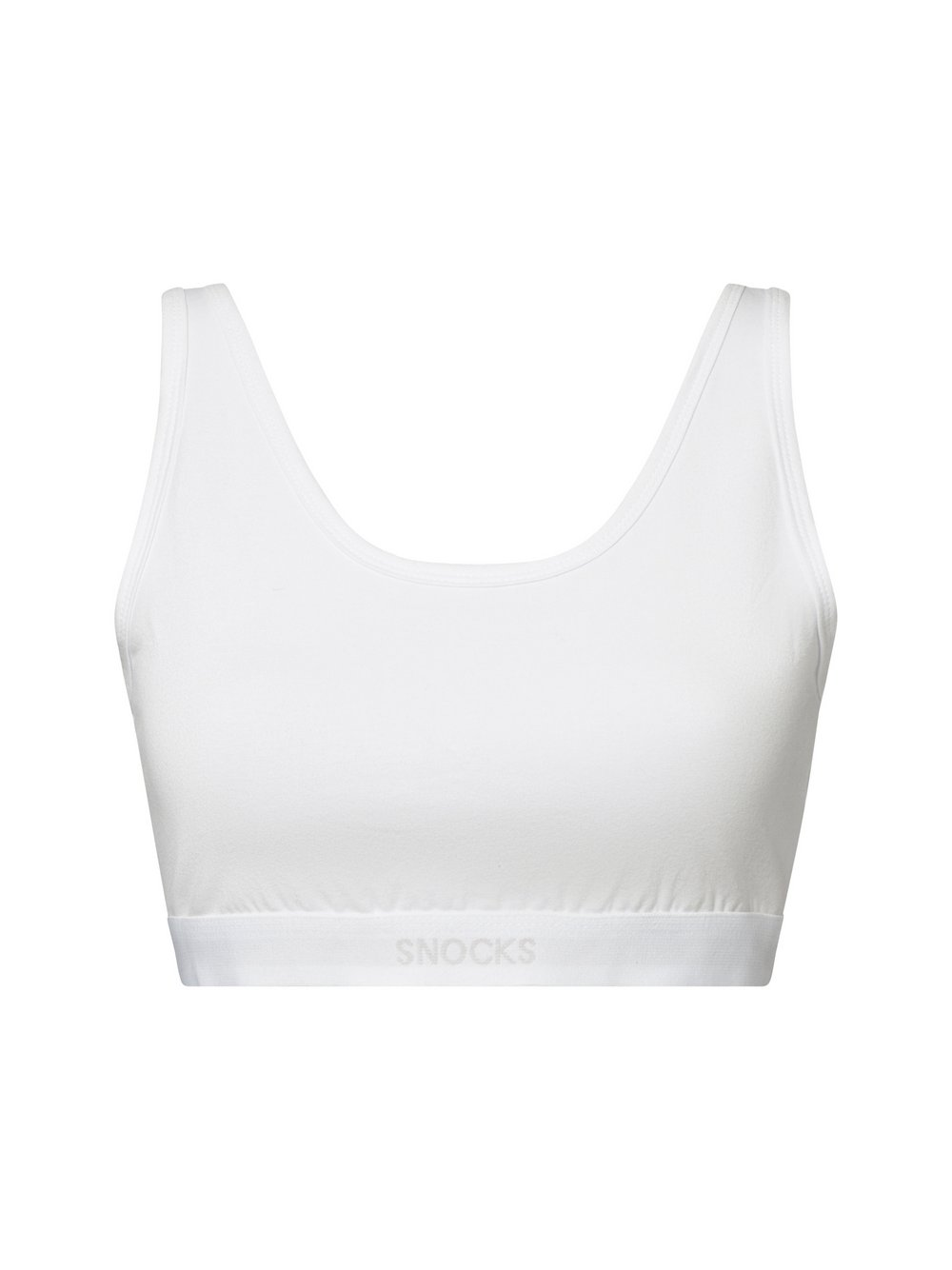 Snocks Biustonosz damski Kobiety Bawełna biały, XL
