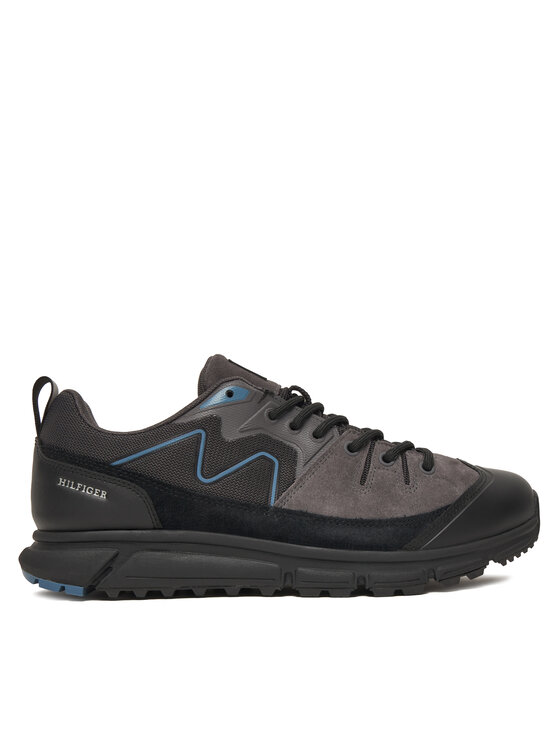 Tommy Hilfiger Sneakersy Outdoor Sneaker Tech Suede Wpm FM0FM05723 Szary