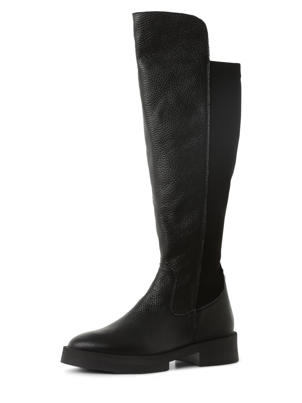 Steve Madden Kozaki Kobiety skóra czarny, 37